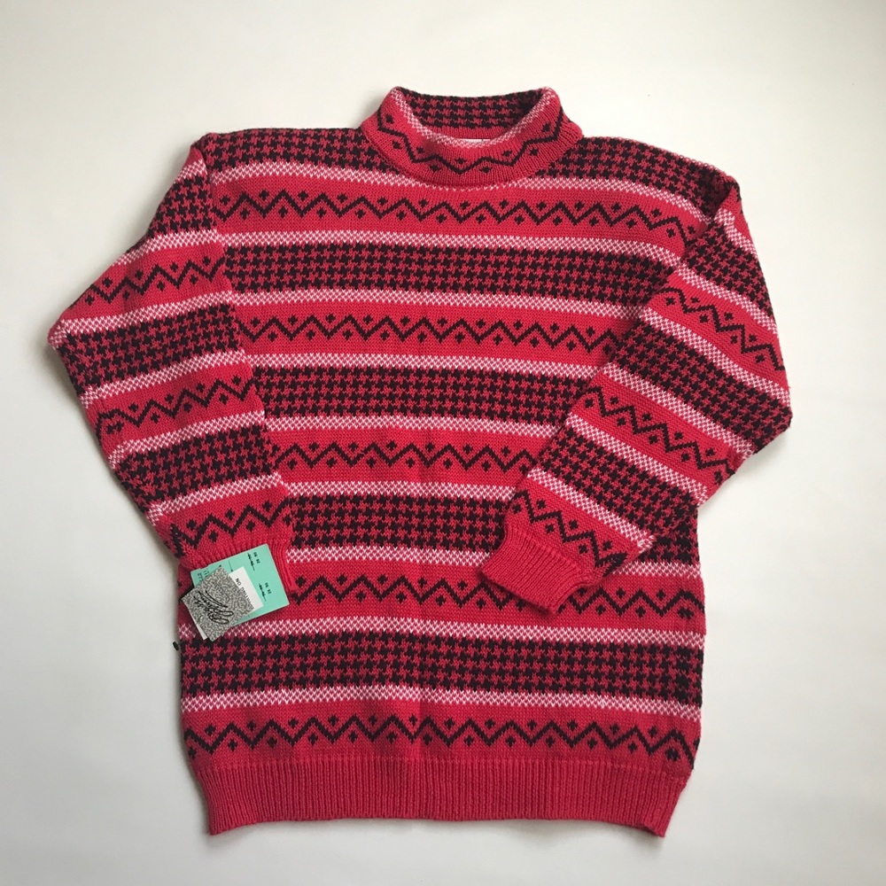 VTG Deadstock Nordstrom BP Graphic Sweater NWT